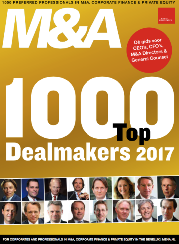 De top 1000 dealmakers van Nederland - een personaliagids voor CFO’s, M&A Directors en General Counsel