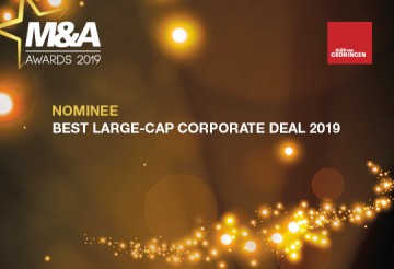 Pitch Best Large-Cap Corporate Deal M&A Awards Belgium 2019: Domo Chemicals - Solvay