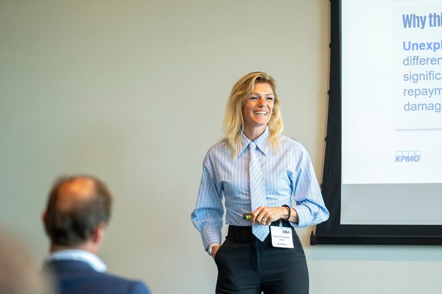 Caroline Tervoort (KPMG) op Private Equity Summit 2026