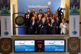 Opbrengst beursgang VolkerWessels naar 648 miljoen euro