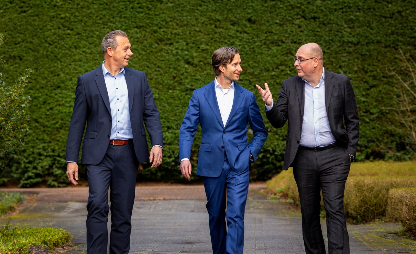 Jos Raben, Wouter Ingwersen en Ralph Hoogerhuis van TIC Advisory