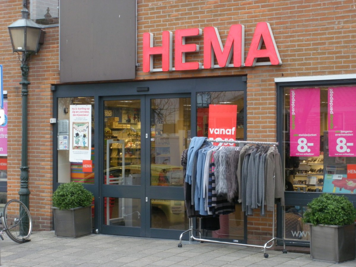 Stiksel op broekzak kost HEMA geld