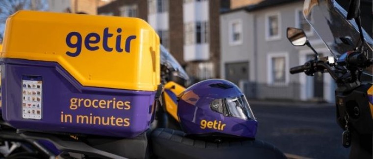 Bezorgdienst Getir opgesplitst en gesponsord
