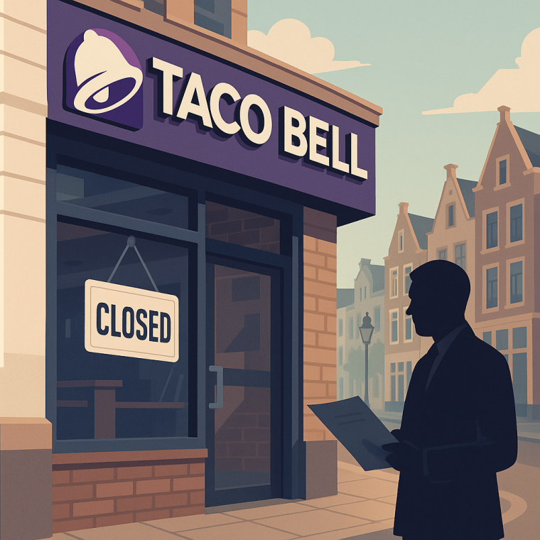 Franchisegrootmacht neemt failliet Taco Bell over in Nederland