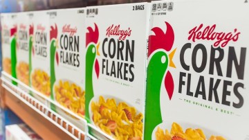 Voedingsbedrijf Kellogg splitst zich op in drie delen