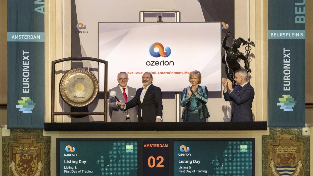 Azerion naar de beurs