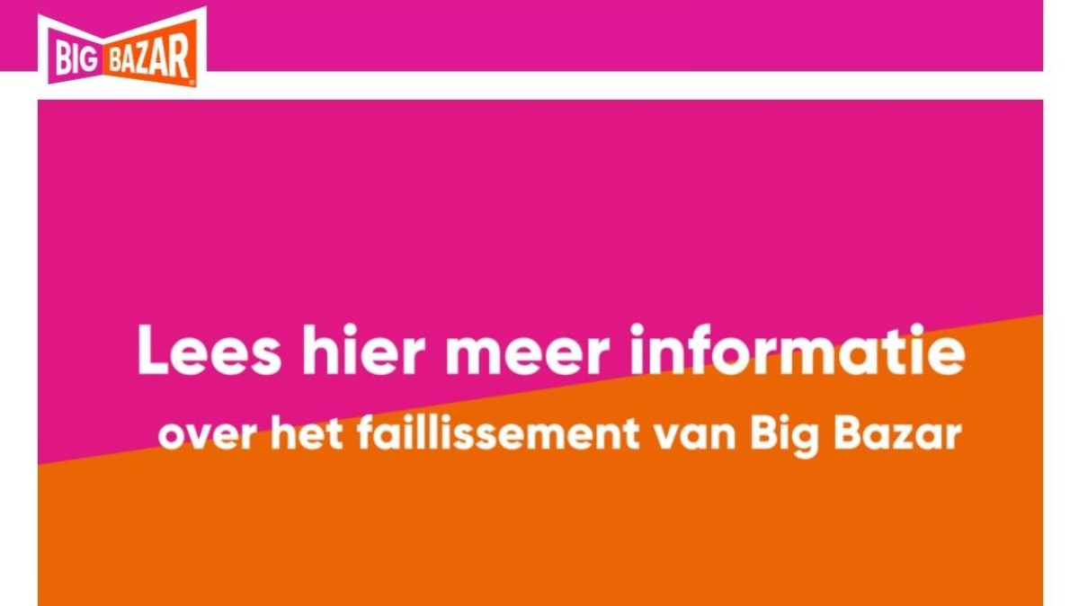 Curatoren Big Bazar: twintig partijen interesse in overname
