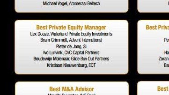 Zes beste private-equitymanagers van Nederland strijden om award