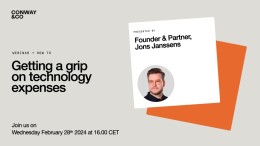 Zo krijg je grip op technologiekosten in je portfolio (webinar)