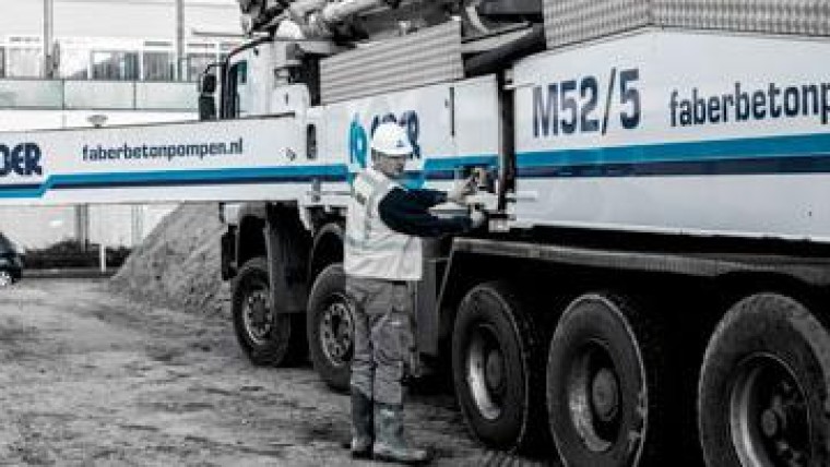 Faber Betonpompen sluit derde deal in de branche