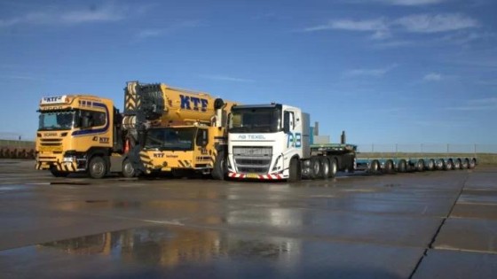 AB Texel Special Transport stoot bedrijfsactiviteit af