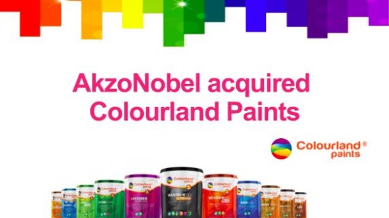 Akzo Nobel koopt Maleisisch Colourland Paints