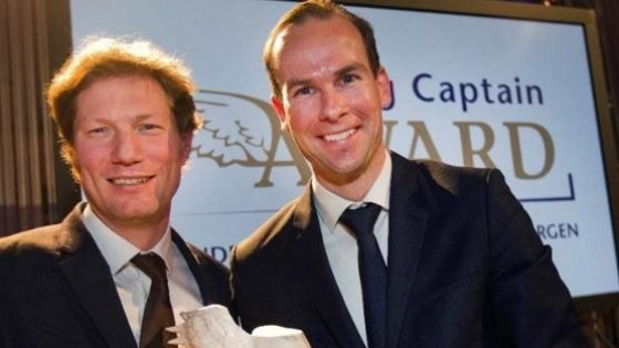 Rogier Smeets (Upfield) winnaar Young Captain Award 2018