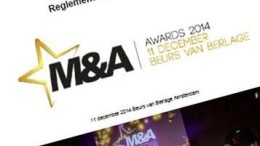 Nieuwe categorieën in vernieuwd reglement M&A Awards 2014