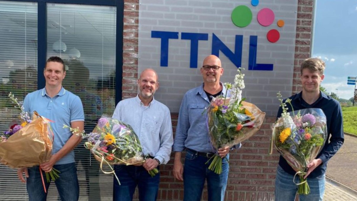 Na overname slaat TTNL zelf aan het overnemen