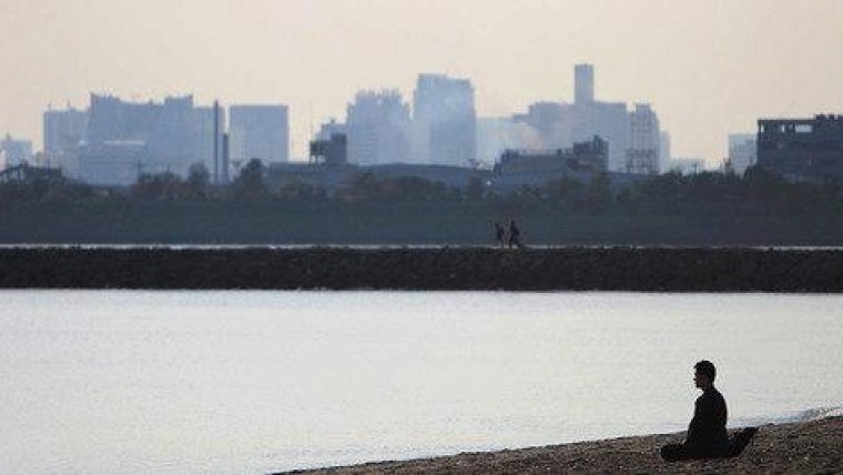 Financiële professionals in Londense City mediteren voor meer omzet