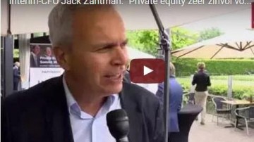 CFO Jack Zantman: "Private equity zeer zinvol voor BV Nederland"