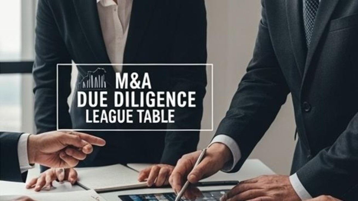 League Tables H1, 2025 - Due Diligence: EY en PwC pakken eerste posities