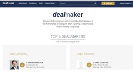 Dealmaker.nl, de vernieuwde deal database van de M&A Community, bijna gereed