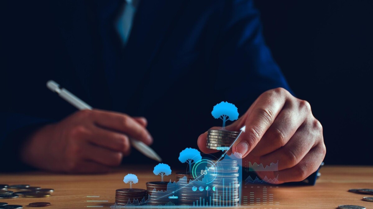 Private equity manager rekent groeitraject uit.