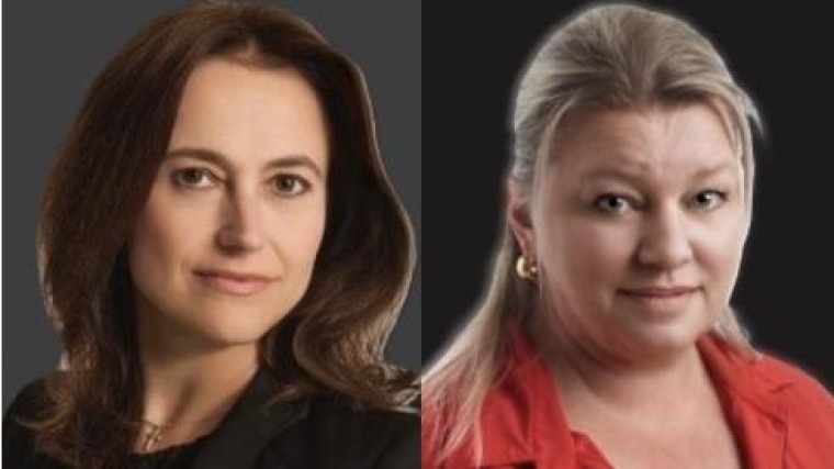 Véronique Schyns en Karien Ris naar Value@Stake