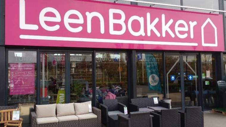 Leen Bakker en Kwantum in de etalage