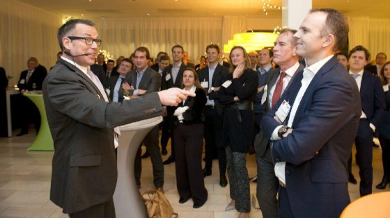 Zingend 2017 in op de CFO en M&A Nieuwjaarsborrel