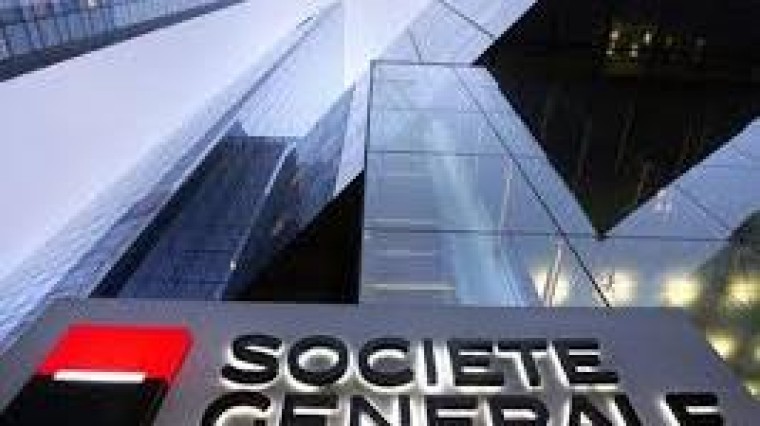 Autoleasetak Société Générale naar Parijse beurs