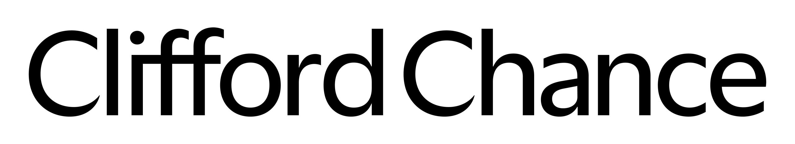 Logo van Clifford Chance