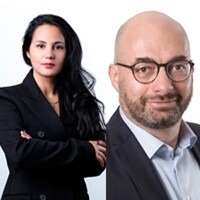 Dena Mokhberolsafa en Roman Tarlavski